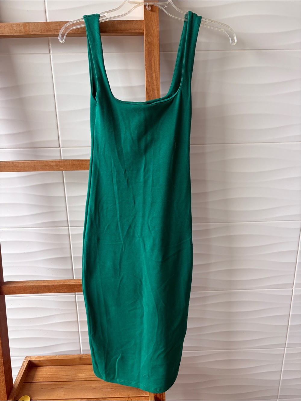 Lea & Viola Emerald Green Bodycon Tank Dress